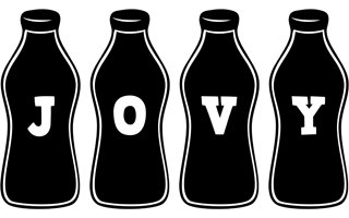 Jovy bottle logo