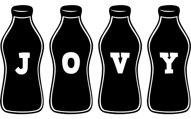 Jovy bottle logo