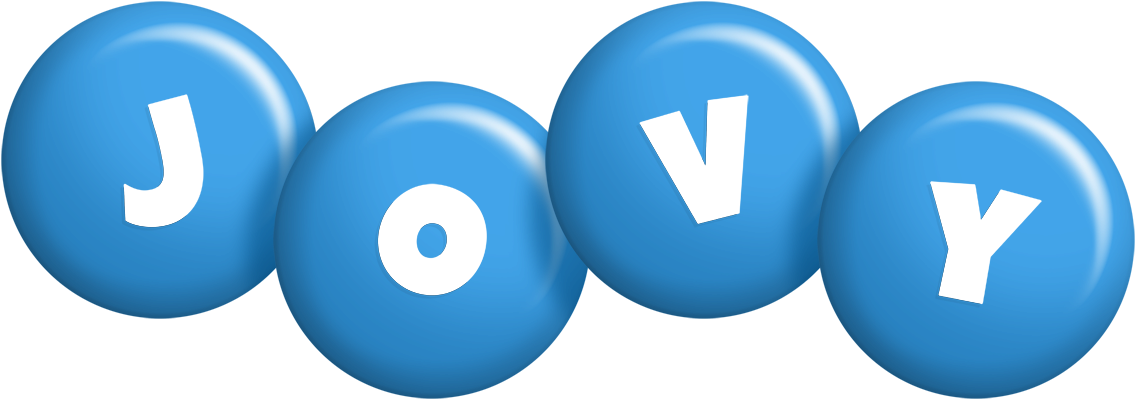 Jovy candy-blue logo