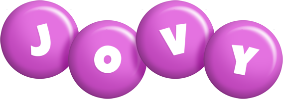 Jovy candy-purple logo