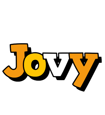Jovy cartoon logo