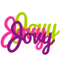 Jovy flowers logo