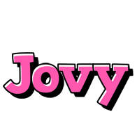 Jovy girlish logo