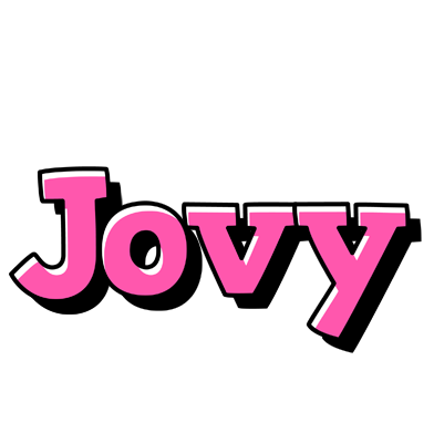 Jovy girlish logo