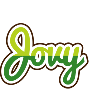 Jovy golfing logo