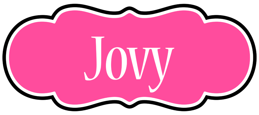 Jovy invitation logo