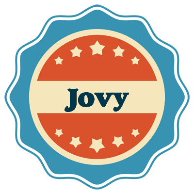 Jovy labels logo