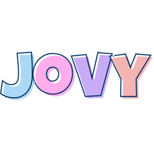 Jovy pastel logo