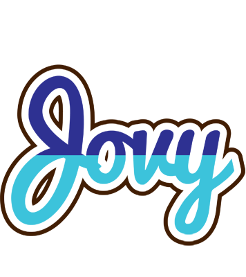 Jovy raining logo
