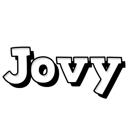 Jovy snowing logo