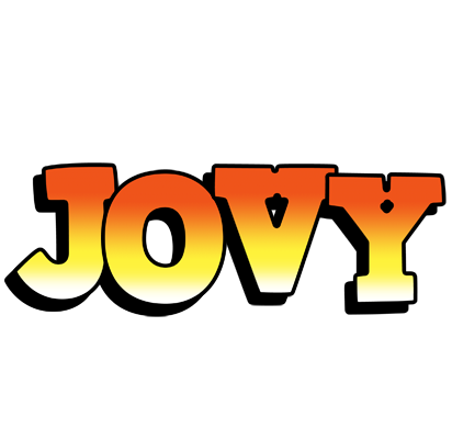 Jovy sunset logo
