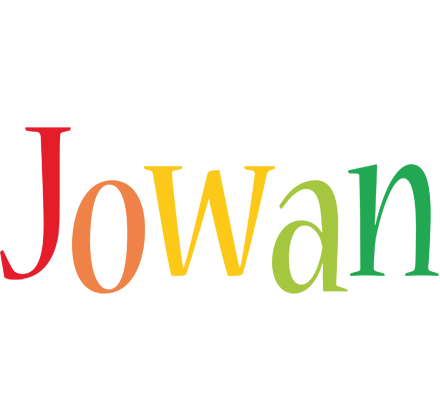 Jowan birthday logo