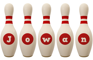 Jowan bowling-pin logo