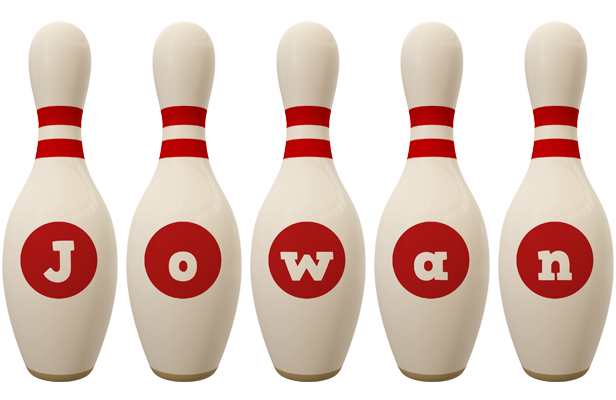 Jowan bowling-pin logo