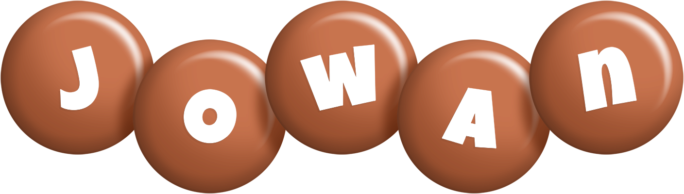 Jowan candy-brown logo