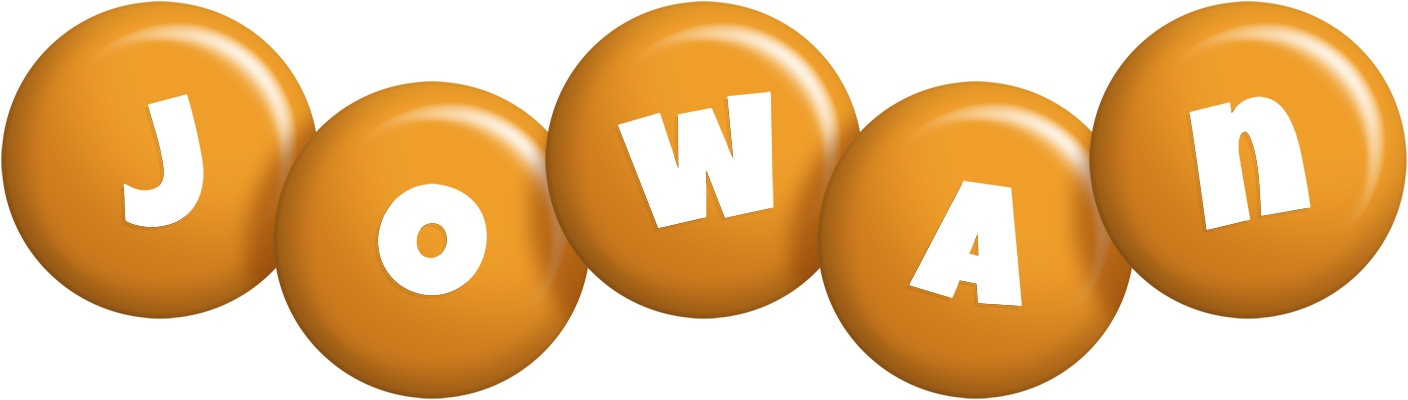 Jowan candy-orange logo
