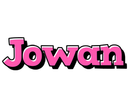 Jowan girlish logo