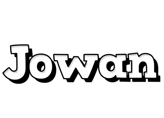 Jowan snowing logo