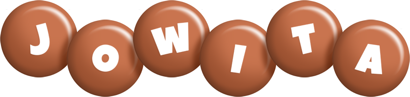 Jowita candy-brown logo