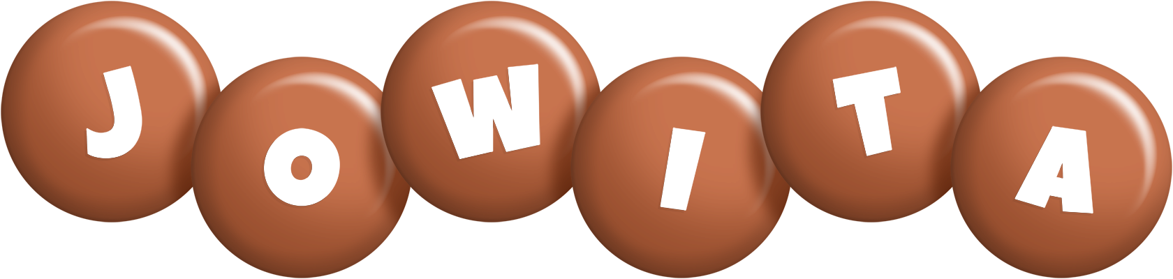 Jowita candy-brown logo