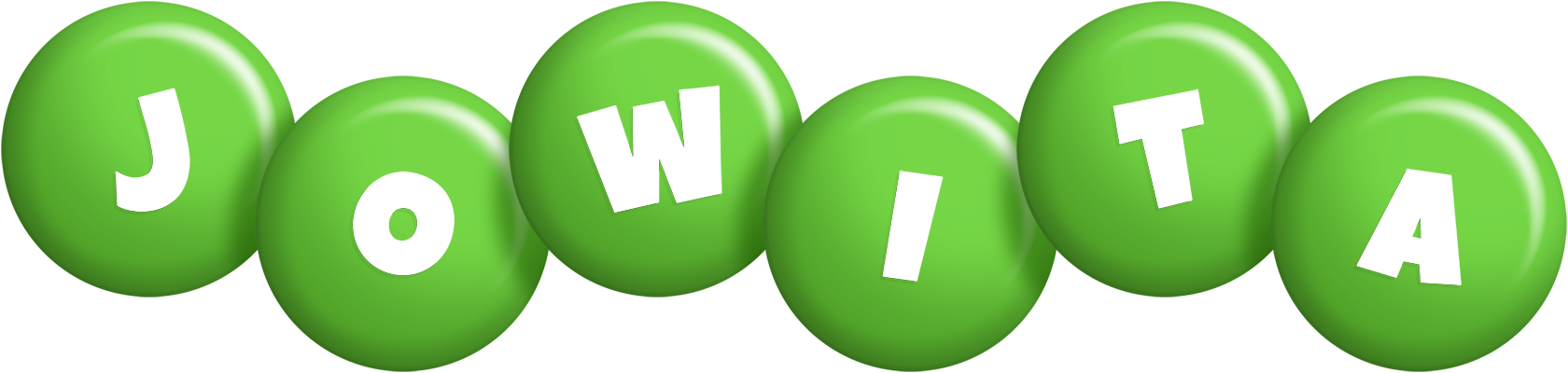 Jowita candy-green logo