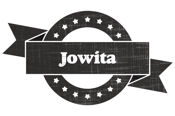 Jowita grunge logo