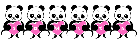 Jowita love-panda logo