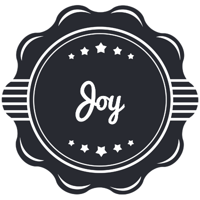 Joy badge logo