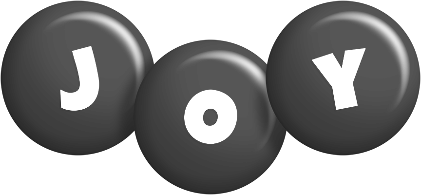Joy candy-black logo