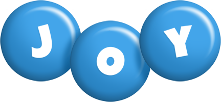 Joy candy-blue logo
