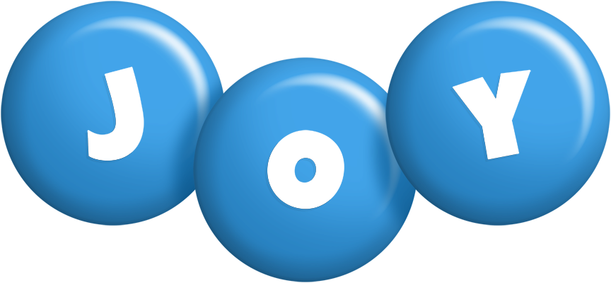 Joy candy-blue logo