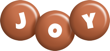 Joy candy-brown logo