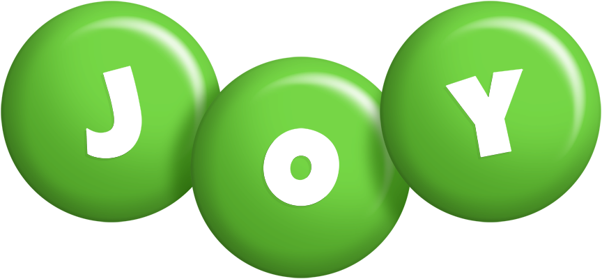 Joy candy-green logo