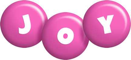 Joy candy-pink logo