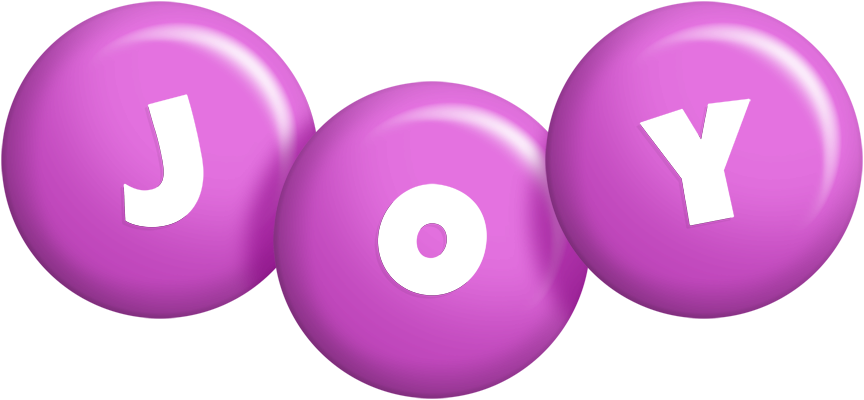 Joy candy-purple logo