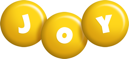 Joy candy-yellow logo