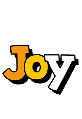 Joy cartoon logo