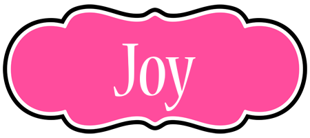 Joy invitation logo