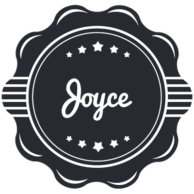 Joyce badge logo