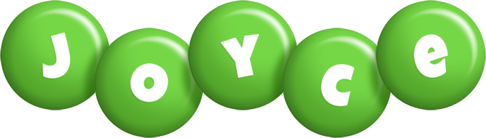 Joyce candy-green logo
