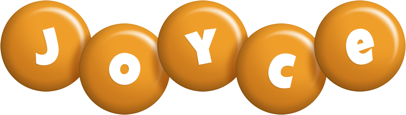 Joyce candy-orange logo