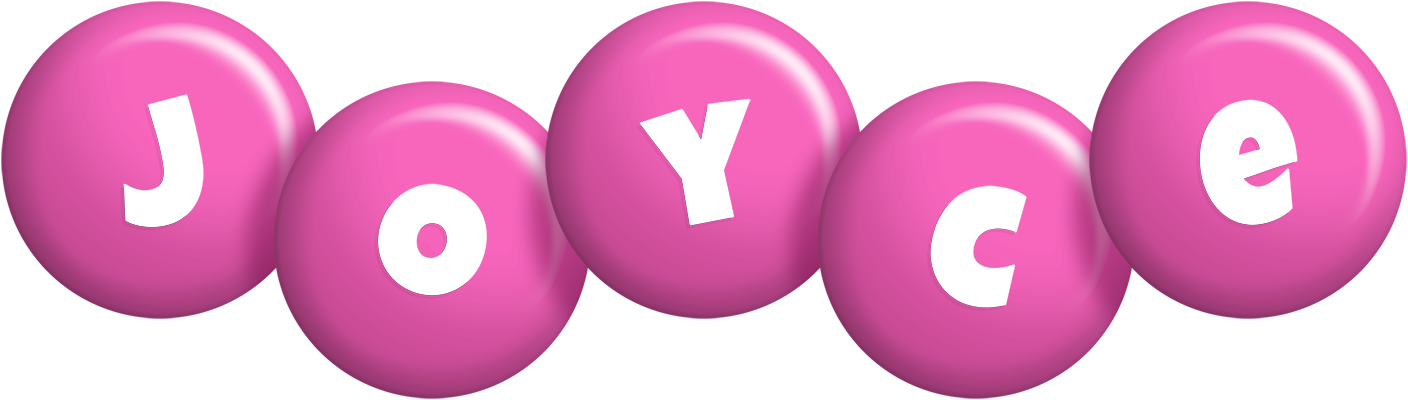 Joyce candy-pink logo