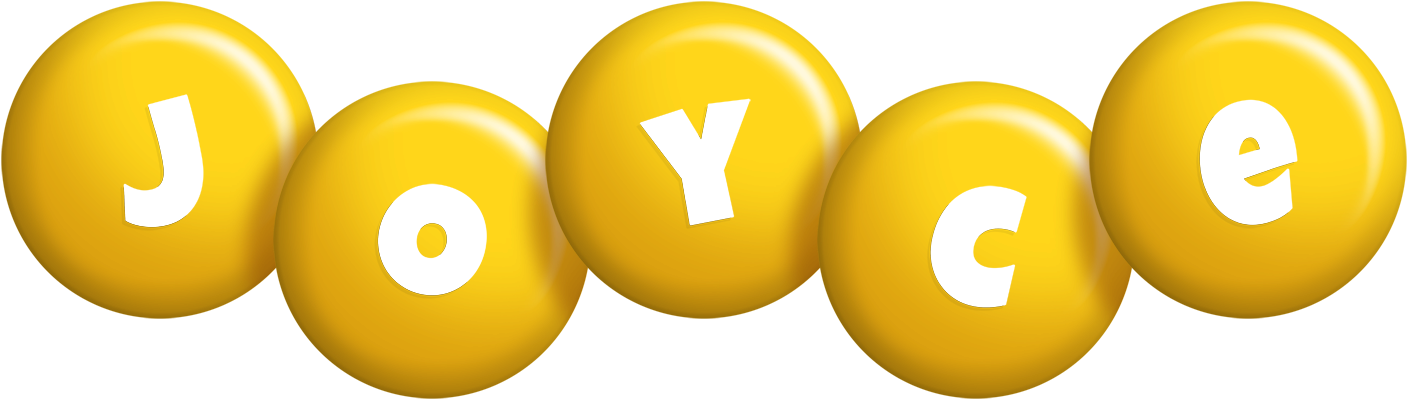 Joyce candy-yellow logo