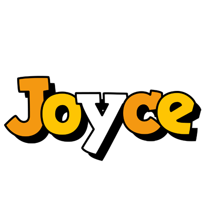 Joyce cartoon logo