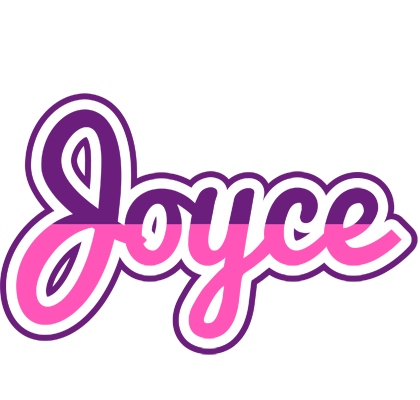 Joyce cheerful logo