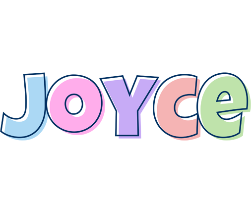 Joyce pastel logo