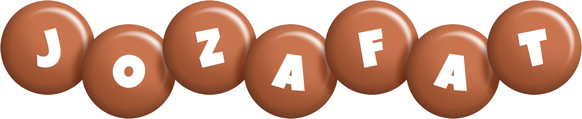 Jozafat candy-brown logo