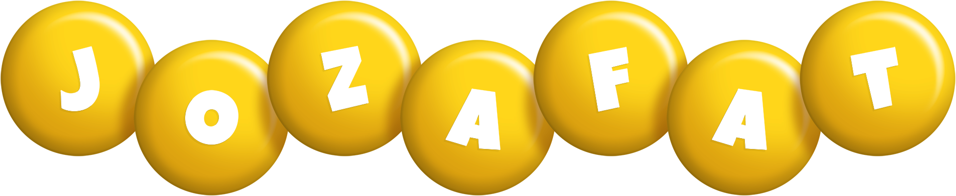 Jozafat candy-yellow logo