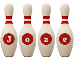 Joze bowling-pin logo
