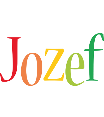 Jozef birthday logo